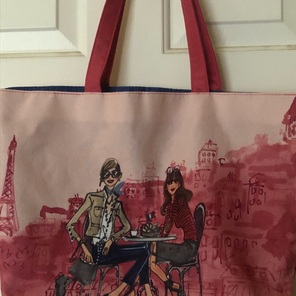 Lancôme Parisian Tote Pink Large